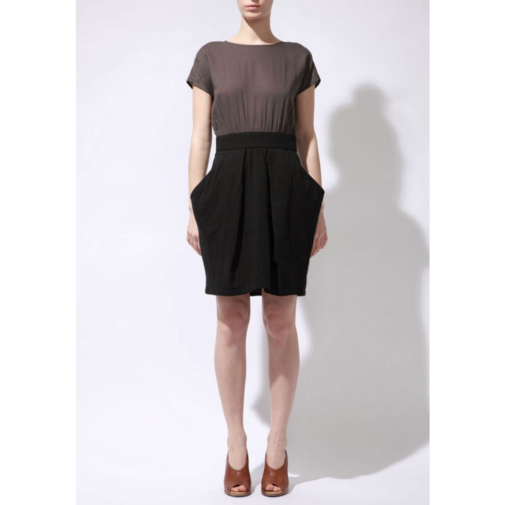 Apiece Apart All-in-one Dress Size 4 Black and Mauve